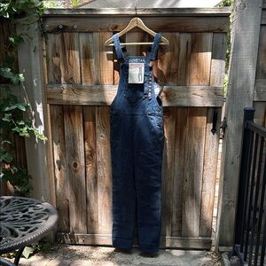 Dovetail Freshly Overalls Wasabi Stripe